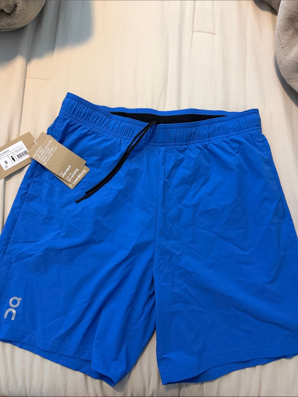 On Running Men’s Vibrant Blue Athletic Shorts